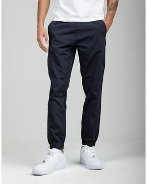 French Connection Nylon Tech Cuffed Trousers - Blue