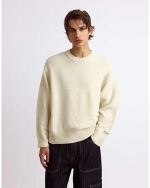 Pull&Bear Pullover mit rundhalsausschnitt - Natur
