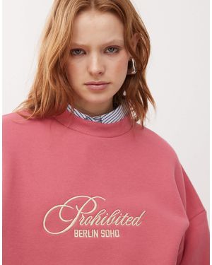 Prohibited Sweat style bohémien vintage - Rouge
