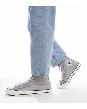Converse Chuck Taylor All Star Hi Wide Fit Trainers - Blue