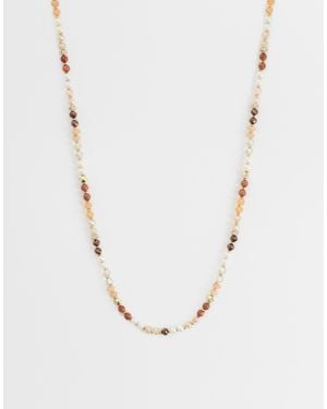 Accessorize Round Beads Necklace - Multicolour