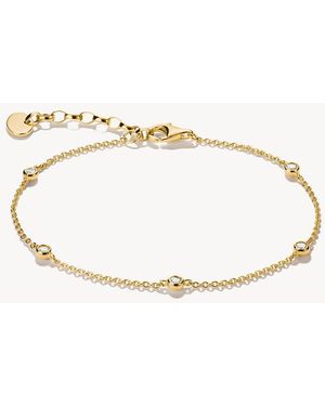 Thomas Sabo Bracelet With White Zirconia - Natural