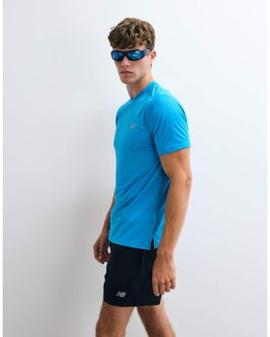 New Balance Sport Essential T-Shirt - Blauw