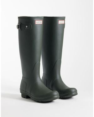 HUNTER Original Tall Wellington Boots - Green