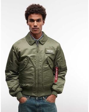 Alpha Industries Chaqueta Bomber - Verde