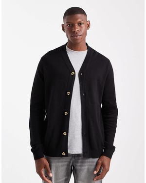 Threadbare – strickjacke - Schwarz