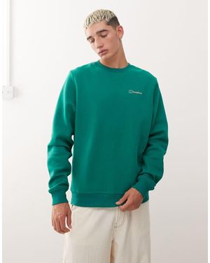 Berghaus Midlayer Logo Crew Jumper - Green