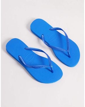 Havaianas Slim Flip Flops - Blue