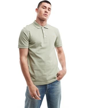 Farah Short Sleeve Polo Shirt - Green
