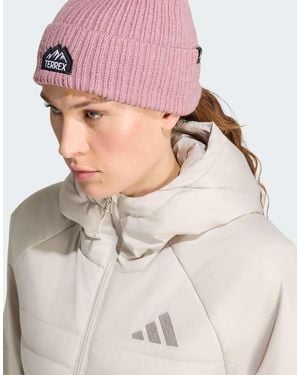 adidas Originals Terrex Multi Climawarm Insulated Hooded Jacket - Pink