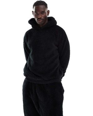 Loungeable Sherpa Lounge Hoodie - Blue