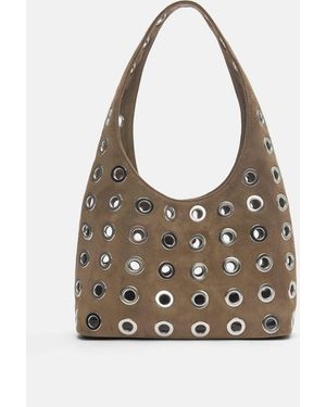 Pull&Bear – mini-schultertasche - Grau