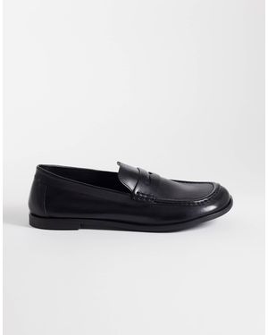 Walk London Roma - mocassins en cuir - Noir