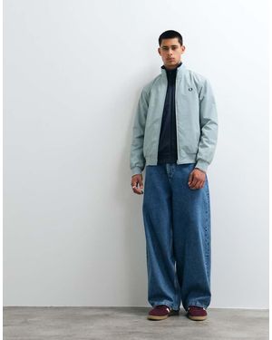 Fred Perry Brentham Jack Met Rits - Blauw