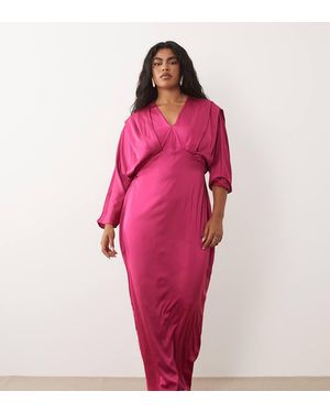 Tfnc Plus Vestito Lungo - Rosa