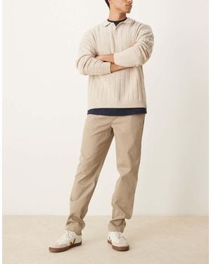 Lyle & Scott Cord Trouser - Natural