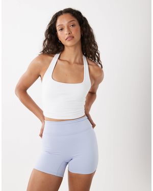 Cotton On Active Ultra Soft Invisible Scrunch Shorts - White