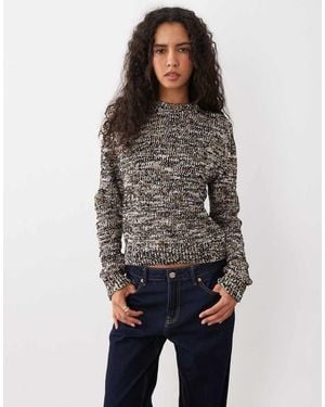ARKET Long Sleeve Knitted Jumper - Grey