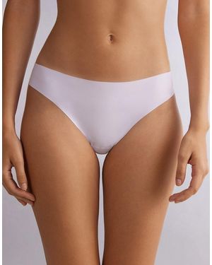 Intimissimi Ultralight Microfibre Brazilian Knickers - White