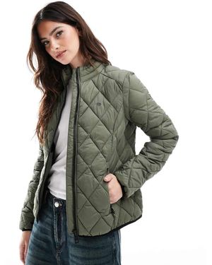 Superdry Diamond Quilt Fuji Lite Jacket - Green