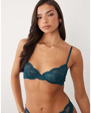 ASOS Lola Kanten Beugelbh - Blauw