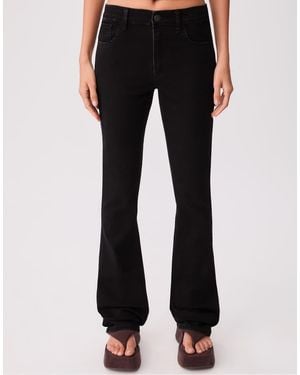 Stradivarius Jeans Bootcut Neri - Nero