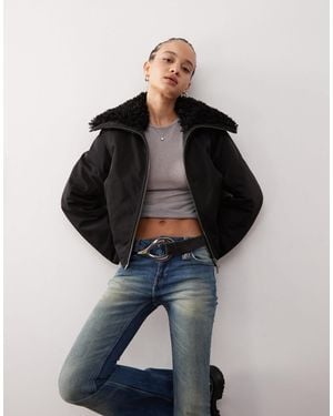 Weekday – hiro – jacke - Schwarz