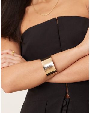 ASOS Wide Cuff Bracelet - Black