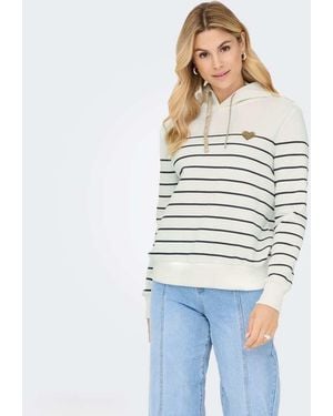 ONLY Hoodie - White