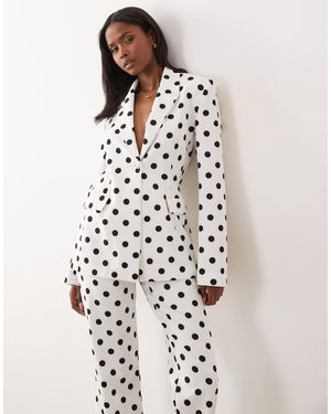 ASOS Co-ord Tailored Blazer - White