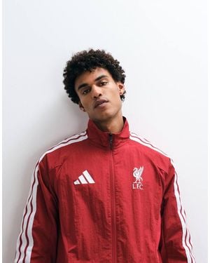 adidas Originals Adidas Football Liverpool Home 26/27 Anthem Jacket - Red