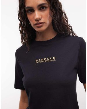 Barbour Nova Logo T-shirt - Blue