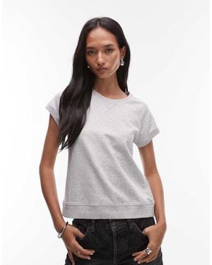 ARKET Lightweight Sweat T-shirt - Grey