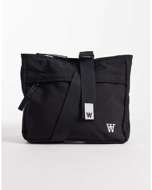 DOUBLE A by WOOD WOOD Florian Side Bag - Black