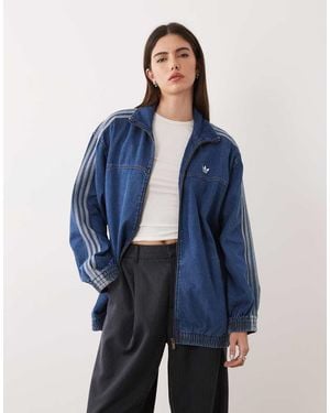 adidas Originals Firebird Adilenium Track Top Denim - Blue