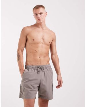 ASOS Swim Shorts - Grey