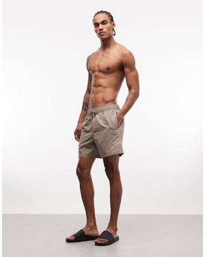 ASOS Swim Shorts - Natural