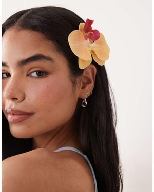 ASOS Orchid Hair Clip - Black