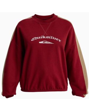 Quiksilver Mercury Block Crew - Red