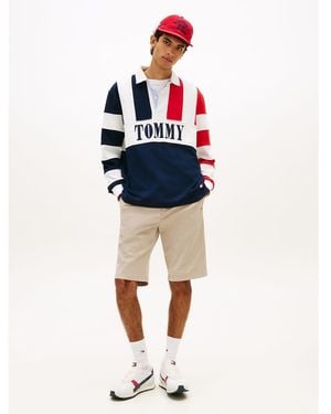 Tommy Hilfiger Otis Twill Chino Shorts - Blue