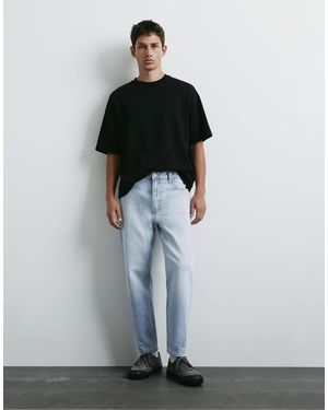 Pull&Bear – reguläre jeans - Blau