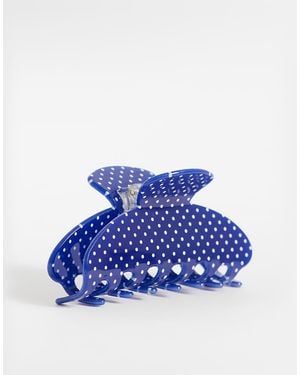 ASOS Haarklem Met Stippen Ontwerp - Blauw