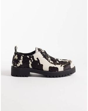 Walk London Clara Apron Shoes - Multicolour