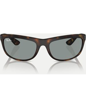 Ray-Ban – balorama – rechteckige sonnenbrille - Braun