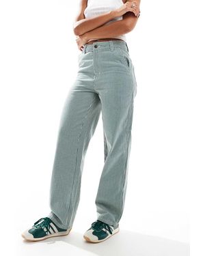 Dickies Hickory Striped Trousers - Blue