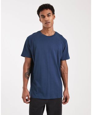 Brave Soul – oversize-t-shirt - Blau