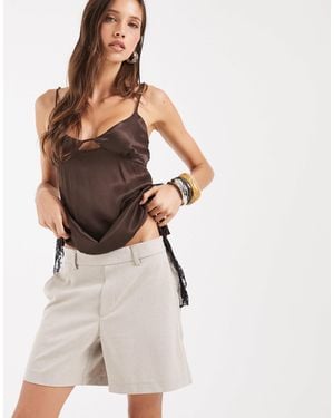 Object Stretch Tailored Shorts - Multicolor