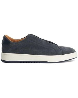 Dune Wide Fit Troys Wf Trainers - Blue