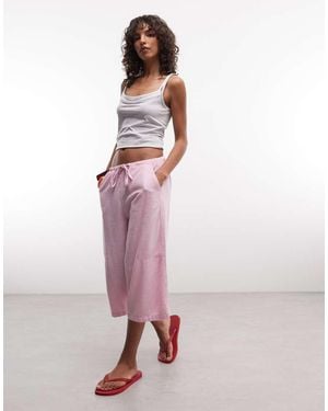 Collusion Longline Jorts - Pink