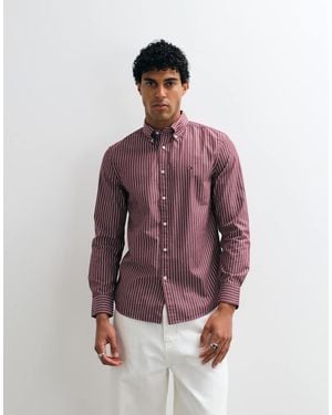 Tommy Hilfiger Poplin Shirt - Purple